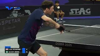 Liam Pitchford vs Quadri Aruna | MS R32 | WTT Star Contender Doha 2025