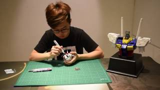 How to paint : Black lines with Molotow Softliner with Jacky Chan