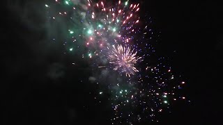 Feuerwerk zum Weinfest 2019 in Reinsdorf