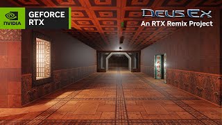 Making Deus Ex Compatible with RTX Remix | Echelon Renderer Full Ray Tracing \u0026 DLSS 3.5 Tech Demo