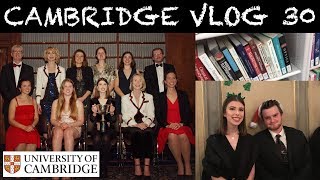 CAMBRIDGE VLOG 30: CHRISTMAS CAROLS AND A NEVER-ENDING LAB REPORT