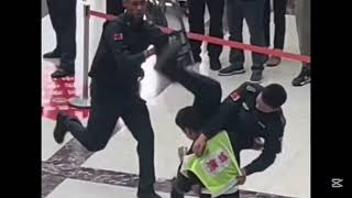 Chinese officer performs savage takedown during anti-terrorism drill