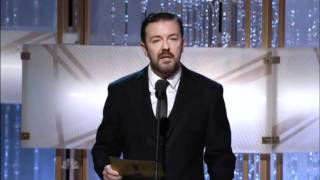 Ricky Gervais at the 2011 Golden Globes