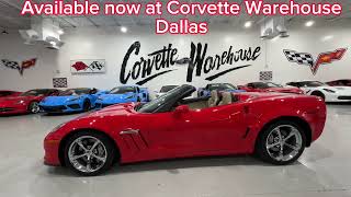 2012 Corvette Grand Sport CONV  39k  $41,995