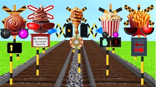 Very Strange Railroad Crossing Special Feature Ice Cream and Bakery Food Running