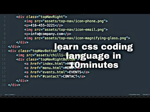 Learn Css Coding Basics In 10 Minutes - YouTube