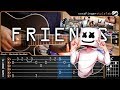 Marshmello & Anne Marie - FRIENDS - Fingerstyle Guitar Cover + TAB Tutorial and Chord