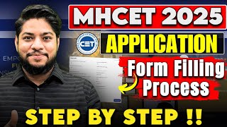 How to fill MAH CET Application form 2025 Step By Step All Courses IMPORTANT Instructions