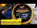 Meguiar's Car Wax Test - How to apply - Gold Class Carnauba Plus on the black Jaguar XK