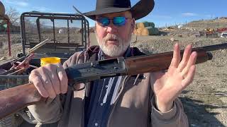 Browning auto design Savage 755A 12 gauge auto loading shotgun