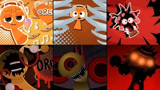 Incredibox Sprunki Animated Intro PHASE 3 vs PHASE 4 vs PHASE 5 vs PHASE 6 #sprunki #incredibox