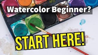 WATERCOLOR TECHNIQUES FOR BEGINNERS - Best Watercolor Tips to Start your Journey