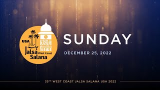 35th West Coast Jalsa Salana USA 2022 Live Stream - Sunday