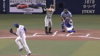 -2023.08.03-【NPB】１回表 仲地礼亜 初回二死三塁のピンチでサトテルを空三振斬り 中日ドラゴンズ（vs阪神）