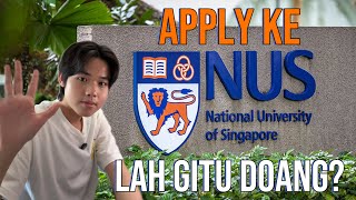 gini caranya daftar ke NUS 🇸🇬 😱