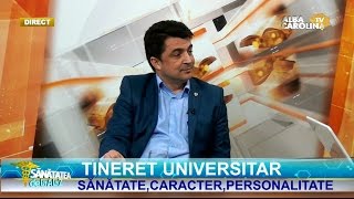 Prof. univ. dr.  Daniel Breaz, rector UAB  - Tineret universitar