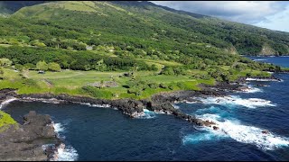 Maui - drone highlights:  Kipahulu Campground, Lahaina, Honolua Bay.