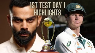 | India vs Australia | 1st Test | Day 1 | 2017 BGT HIGHLIGHTS | LIKE SHARE SUBSCRIBE | HD |