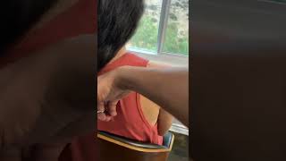 PRANK GONE WRONG - HUSBAND CUTS WIFE'S LONG HAIR #shorts