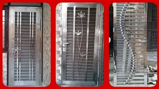 Latest single steel gate design /Stainless steel gate design