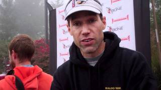 Dave Mackey on the Hoka Bondi B at the UROC 100K