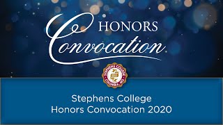 Honors Convocation 2020 at Stephens College