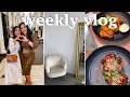 Weekly Vlog: Meeting Mona Kattan, My London office tour, Best Indian restaurant in London!