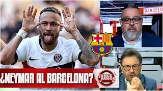 BOMBAZO Neymar SE QUIERE IR DEL PSG. Xavi NO LO QUIERE en el Barcelona | Jorge Ramos y Su Banda