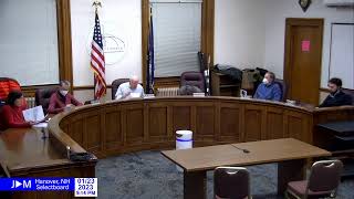 Hanover Selectboard 01/23/2023