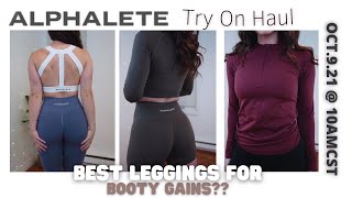 AMPLIFY LAUNCH | Alphalete's most popular legging? | Very honest review