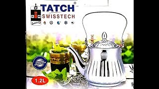 théière marocaine inox SF-669  marque tatch براد مغربي اينوكس