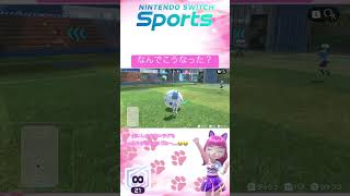 理不尽？まさかのラグですべてが狂う😂 #ニンテンドースイッチスポーツ #nintendoswitchsports #shorts