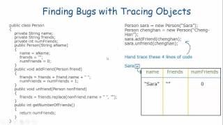Java - Finding Bugs with Object Tracing
