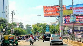 गोल मार्केट चौराहा महानगर से कपूरथला तक के नजारे | GOL MARKET MAHANAGAR SE KAPOORTHALA TAK KE NAZARE