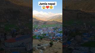 A beautiful view of jumla from top of hills #viral #nepal #jumla #visitnepal #westnepal #gynandra