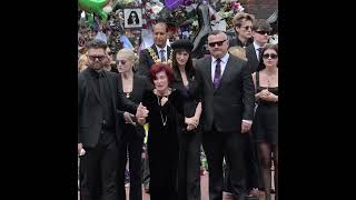 Ozzy Osbourne's Family Attends Funeral Procession