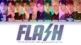 X1 (엑스원) 'FLASH' (Color Coded Lyrics Eng/Rom/Han/가사)
