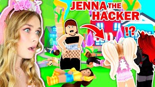 We CAUGHT JENNA HACKING PLAYERS In Adopt Me! (Roblox)