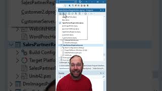 Select Your Delphi Project Faster