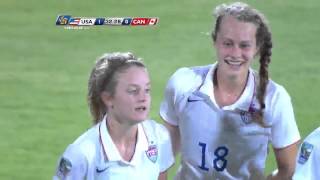 GOAL United States, Alexa SPAANSTRA No. 7 | @ussoccer_wnt @CanadaSoccerEN #CU17W