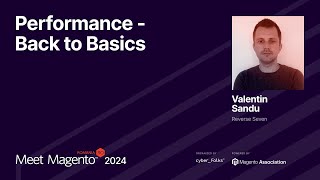 Performance - Back to Basics (Valentin Sandu)