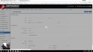 JOBPROGRESS Adding Users