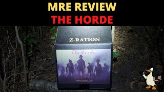 MRE Review "The Horde" Limited Edition 48hr Survival Ration.