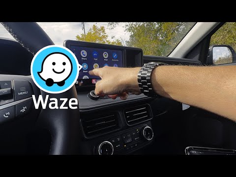 Using Waze in Android Auto