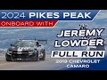 Jeremy Lowder Completes Rookie Run After a Roll in Testing | Pikes Peak Race Day Onboard 2024