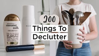 200 Things to Get Rid of in 2020 | Ultimate Decluttering Guide | + Free PDF Checklist