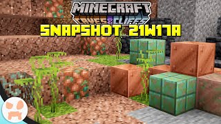 BIG COPPER CHANGES, NEW CAVE TYPE, + MORE! | Minecraft 1.17 Caves and Cliffs Snapshot 21w17a