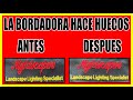 PORQUE LA BORDADORA HACE HUECOS EN LOS BORDADOS ❌ Why EMBROIDERY MACHINE MAKE HOLES