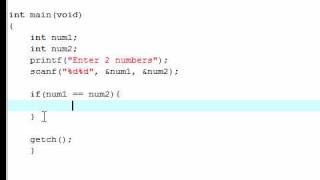 C Programming Tutorial - 4 - If Statement Decision