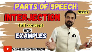 Interjection | Interjection in English Grammar | Parts of speech | Concept and Examples